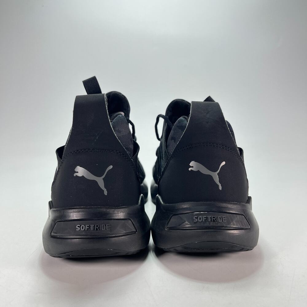 PUMA Softride Enzo NXT Triple Black Athletic Running Shoes 376377-01 Mens Sz 12 - Picture 4 of 8